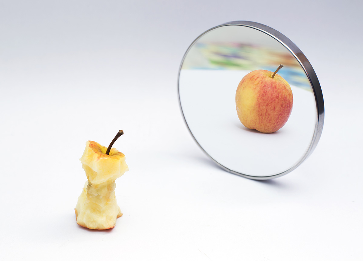 Through a glass darkly as it says in the Bible. We don't see everything as clearly as we think